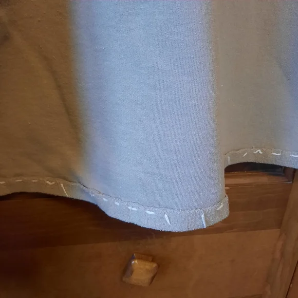 DIY Homemade Fall Themed Jerzees Tan Cropped Crewneck Sweatshirt Size Medium - Picture 14 of 14